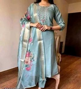 Elegant Embroidered Kurta Set