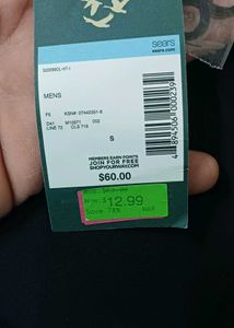 MEN'S CHARCOAL BLACK SWEATER