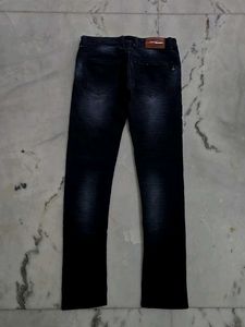Dark Blue Denim Jeans