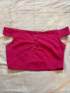 Hot Pink Crop Top