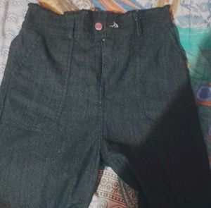 Dark Greyish Black Jeans