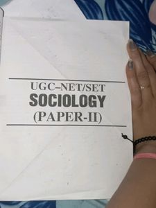 Sociology UGC NET Book