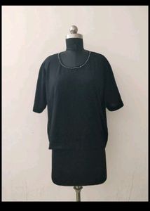 Elegant Black plus size Top