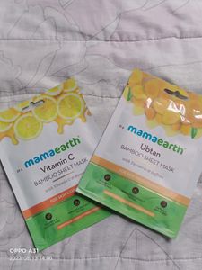 Mamaearth Sheet Mask  Pack Of 2