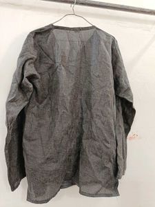 Gray Long Sleeve Kurta