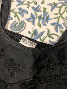 Black Party Crop Top