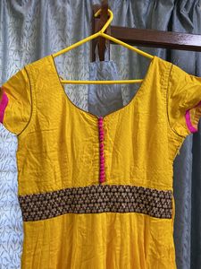 Wide Umbrella Gown Dress|| Only For Yellow Lovers�