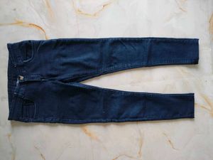 Dark Blue Denim Jeans