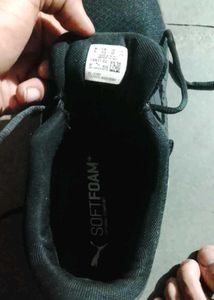 Puma Softfoam Running Shoes - Black