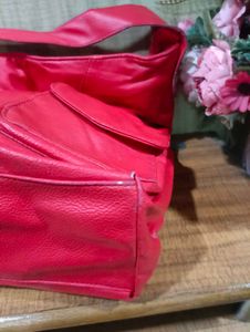 Red Hobo Bag