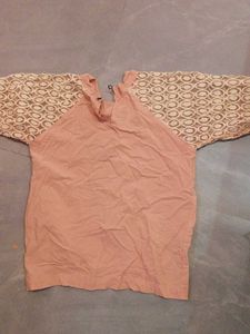 Cute Bird Applique Baby Top