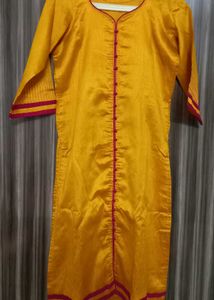 Elegant Yellow Kurta