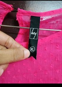 Pink Fashion Top With Inner