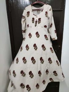 Floral Print Dress or lengthy kurta