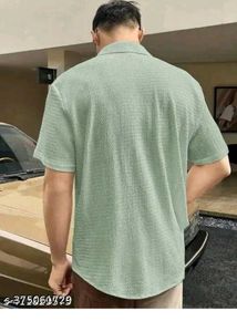 Men's Lavender Casual Shirt
