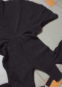 Little Black Cold Shoulder Dress