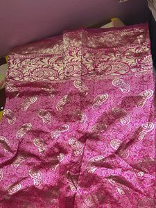Pink Brocade Fabric