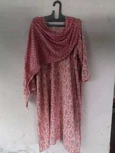 Pure Cotton Florap Print Kurti Set(40-42) Bust
