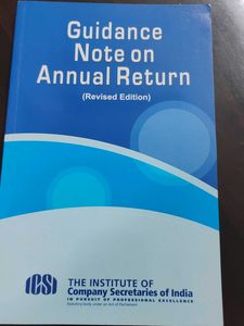 Guidance Note on Annual Return