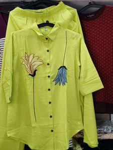 Floral Embroidered Kurta Set