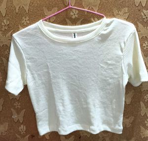 Ribbed Crop Top