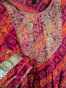 Pink Embroidered Kurta Set