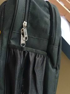 Apple Logo Black Backpack