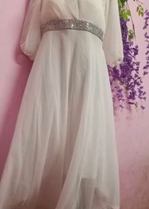 Beautiful Long Dress With Full Of Stone Work..