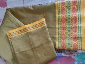 New Olive Saree