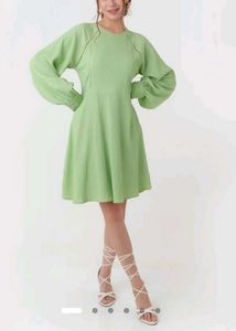 Green Mini Dress