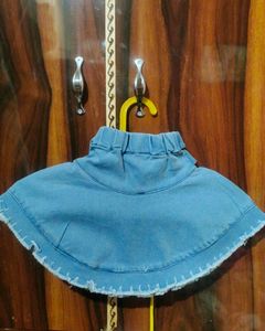 Denim Skirt For Baby Girl