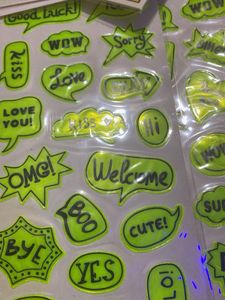 Glow-in-the-Dark Sticker Sheets