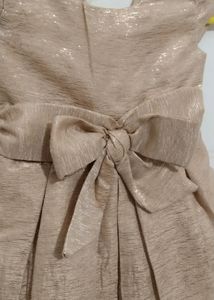 PRICE DROP Girl&#39;s Gold Sparkle Dress
