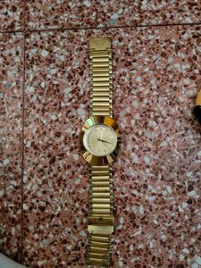 Vintage Gold-Tone Wristwatch
