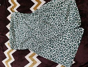 Animal Print Playsuit