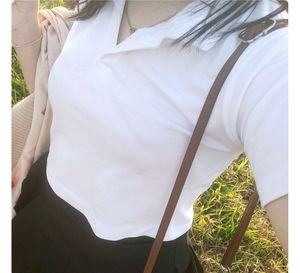 Green Crop Top And White Crop Top Combo