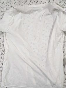 Embroidery White Shirt