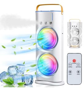 Dual Fan Tower Air Conditioner wdt Remote New Tag