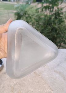 Transparent Glass Container With Steel Lid