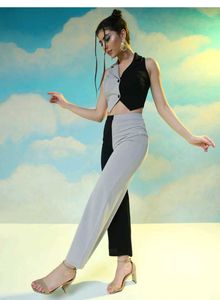 With Tag Two-Tone Jumpsuit