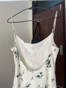 Backless Linen Dress