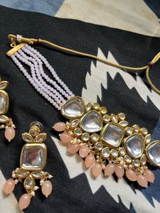 Elegant Pink  Choker Set