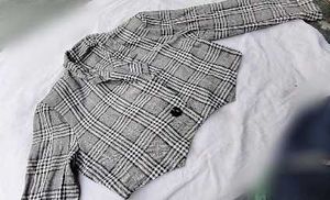 Plaid Cropped Blazer