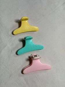 Hair clips (set of 3)