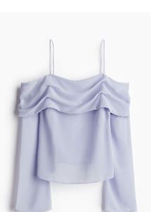 Lilac Off-the-Shoulder Top