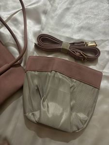 Preety Peach Hand Bag