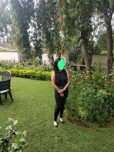 Floral Print Top with full zip at back