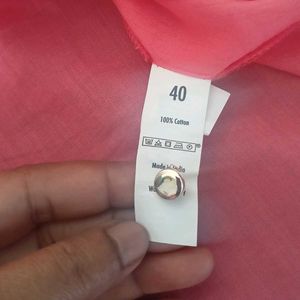 Coral Sleeveless Top