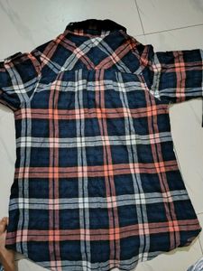 Checked Flannel Shirt for women