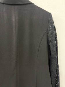 Lace Sleeve Blazer